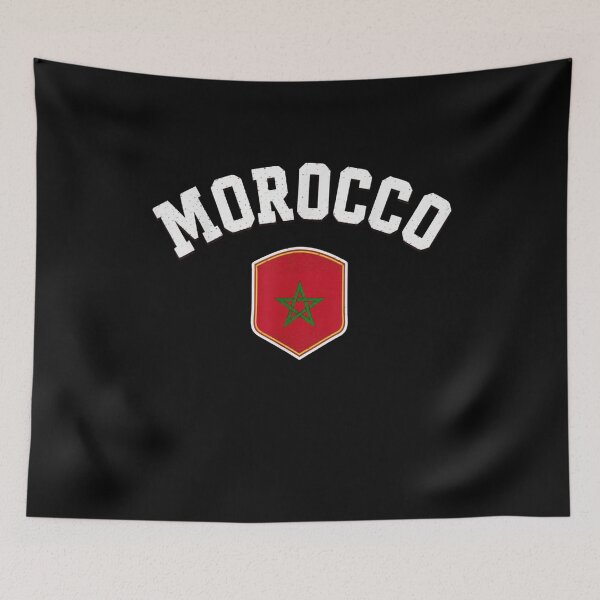 Item preview, Morocco Flag Shirt Proud Mroccan Men Women Morocco Red designed and sold by faridman.