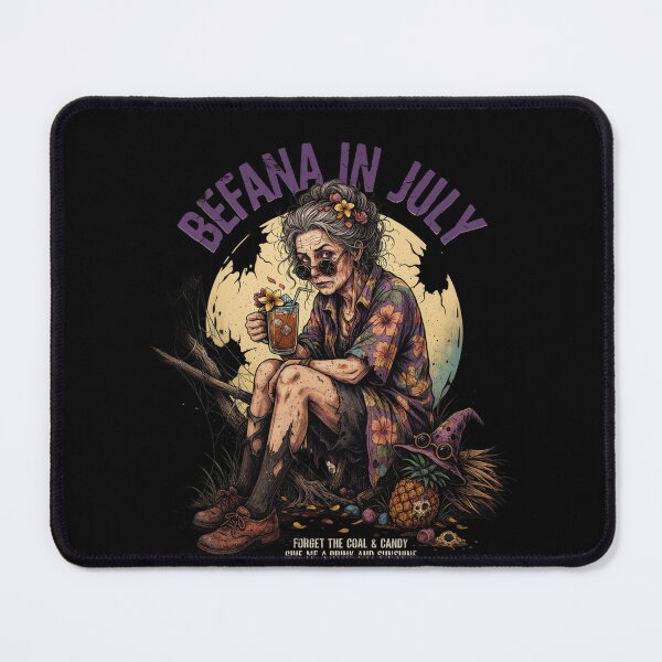 Item preview,  Befana In July – Italian Christmas Witch Funny Summer Shirt Italy Folklore Gift Epiphany V10 designed and sold by DarylWelsh2024.