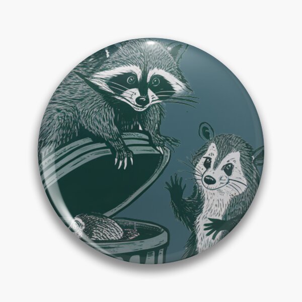 Item preview, Stay Trashy Funny Raccoon Vintage Wildlife designed and sold by BoringClothes .