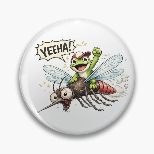 Item preview, Cowboy Frog on Crazy Mosquito designed and sold by KM Design.