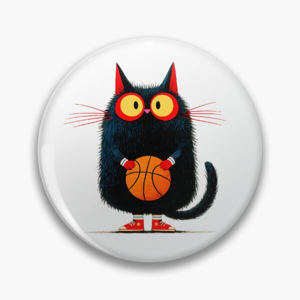 Item preview, Cute Basketball Cat | Funny Cat Playing Basketball | Sports Lover Gift designed and sold by GGAUL.