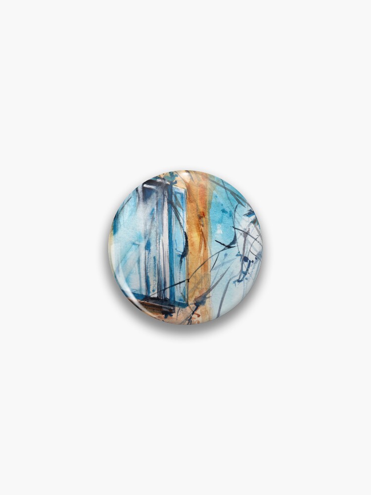 Thumbnail 1 of 3, Pin, Frozen Window designed and sold by CanotStop.