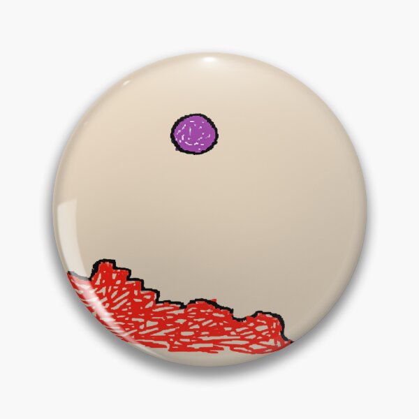 Item preview, Red Hills Under Purple Moon designed and sold by MysticLayers.