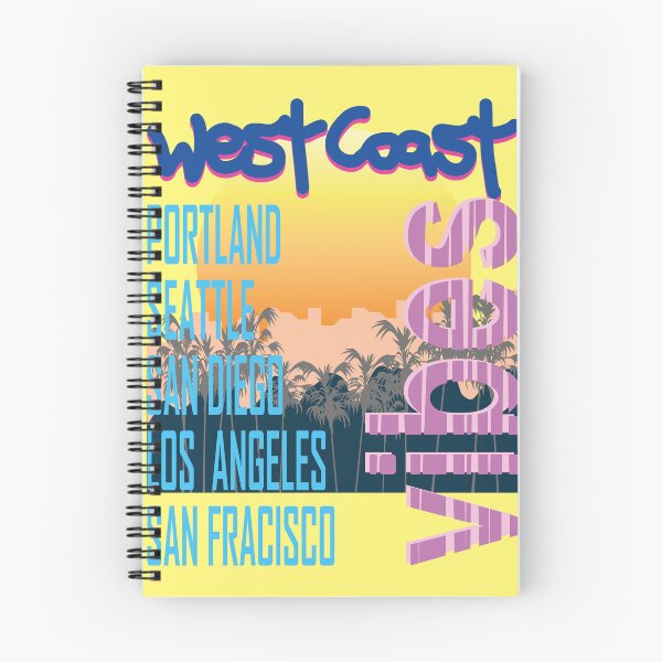 Item preview, West Coast Vibes - Retro USA West Coast City Design designed and sold by MiPa78.