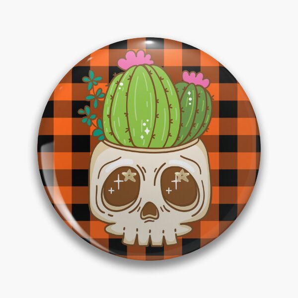 Item preview, Summerween Skull with Cactus  designed and sold by WildWoodlandWitch.