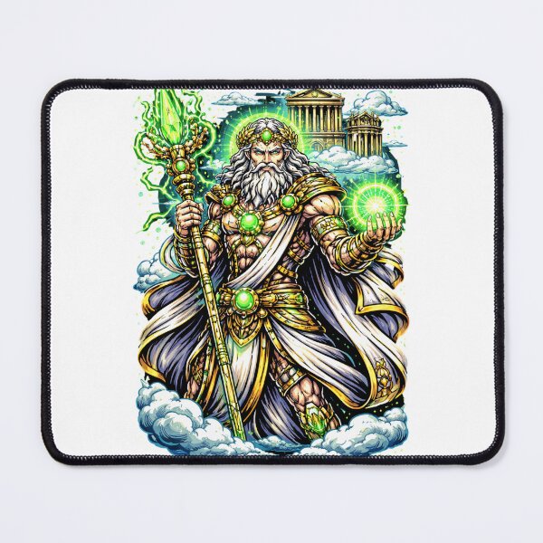 Item preview, Trueno Esmeralda – Zeus Cibernético, Señor de la Tormenta designed and sold by onlin3boutiqu3.