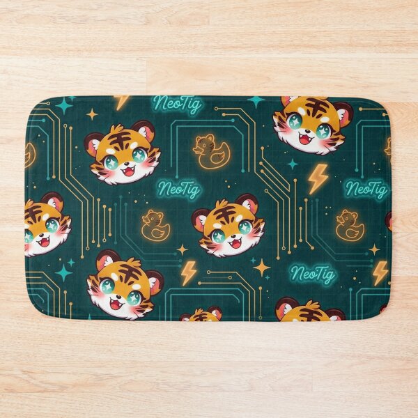 Item preview, Cute Tiger Pattern Kids Gift Wrapping Paper Toddler Room Decor Animal Print designed and sold by NeoTigLuna.