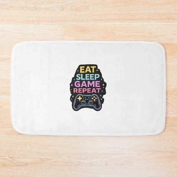 Item preview, Eat Sleep Game Repeat Funny Gamer Gaming Design designed and sold by JamalHashim.