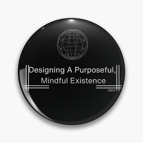 Item preview, Designing A Purposeful, Mindful Existence | Minimalist Tee. designed and sold by HOUSE OF VMH.