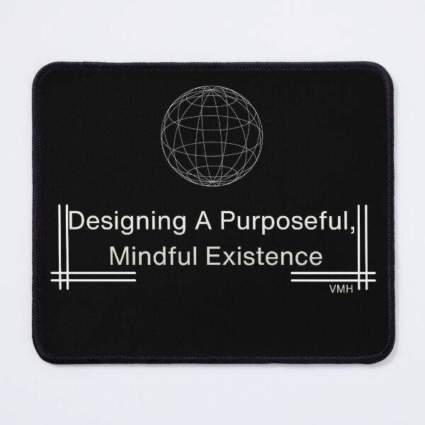 Item preview, Designing A Purposeful, Mindful Existence | Minimalist Tee. designed and sold by HOUSE OF VMH.