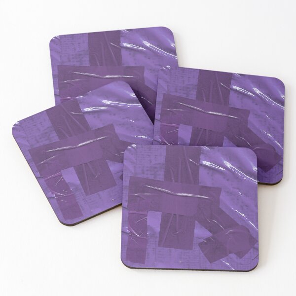Item preview, Purple Tape Collage designed and sold by Swooncake Press.