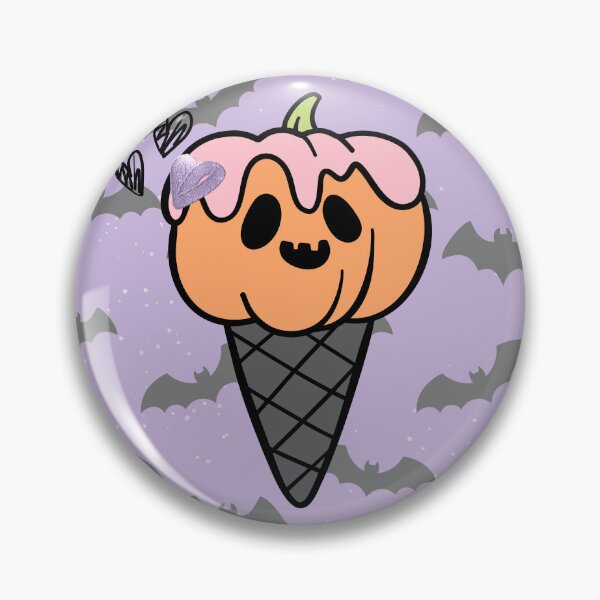 Item preview, Summerween Pumpkin Ice Scream and Bats designed and sold by WildWoodlandWitch.