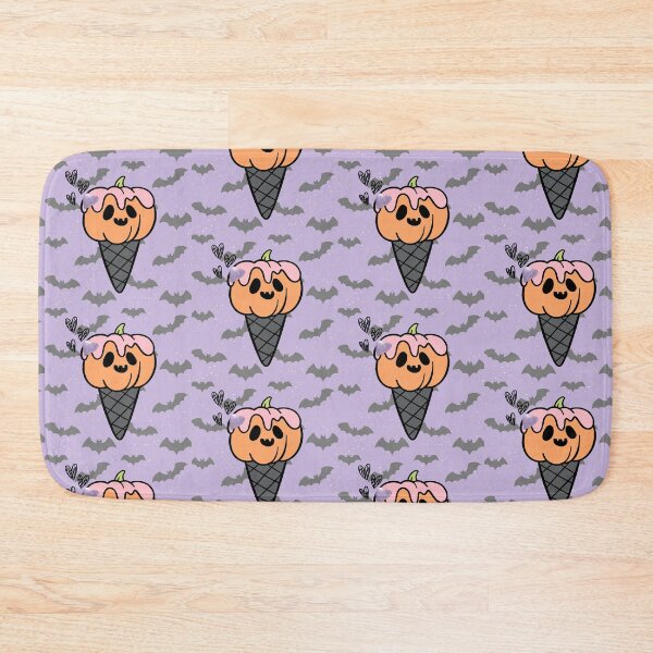 Item preview, Summerween Pumpkin Ice Scream and Bats designed and sold by WildWoodlandWitch.
