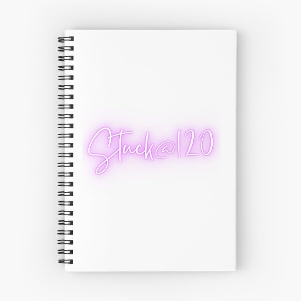 Item preview, Pink Neon Stuck@120 Logo designed and sold by Stuck@120 Merch.