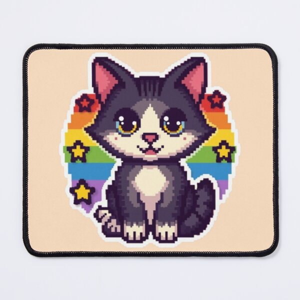 Item preview, Pixel Paws Retro Gaming Sticker designed and sold by Stylestickers55.