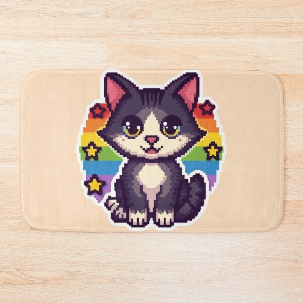 Item preview, Pixel Paws Retro Gaming Sticker designed and sold by Stylestickers55.