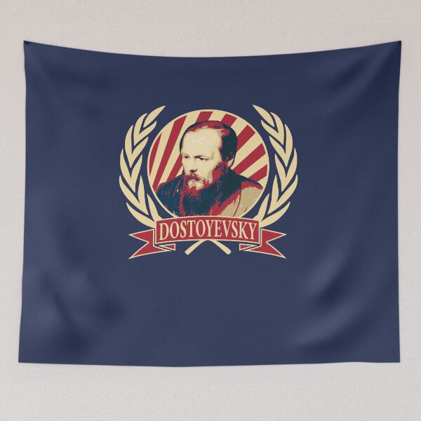 Item preview, Fyodor Dostoevsky Portrait | Russian Novelist designed and sold by marke770.