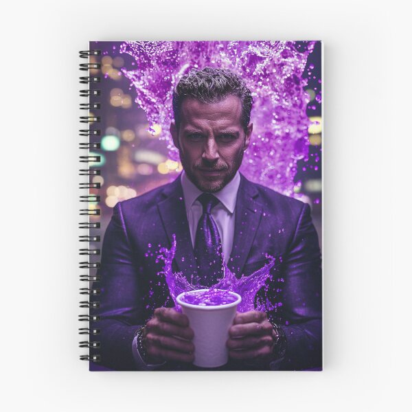 Item preview, Harvey Specter Purple Chemical Splash designed and sold by WockWave.