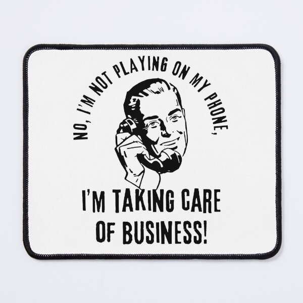 Item preview, Funny Viral Meme taking care of business designed and sold by CloutDripmerch.