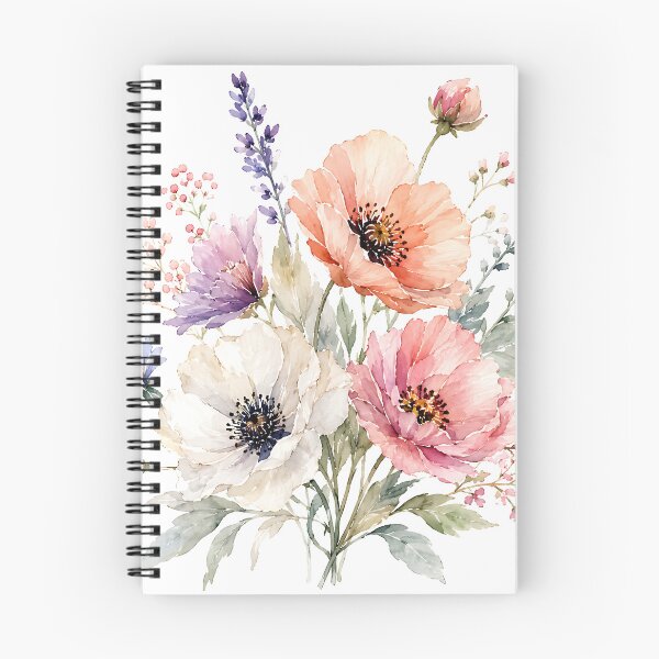 Item preview, Watercolor Wildflower Bouquet Art  designed and sold by Jaideep Walia.