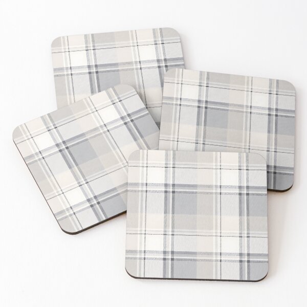 Item preview, Modern Plaid – Beige & Gray Serenity designed and sold by FilBlue.