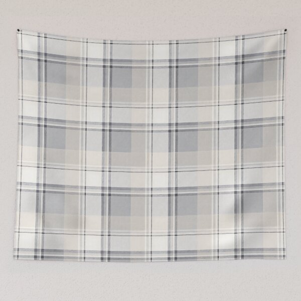 Item preview, Modern Plaid – Beige & Gray Serenity designed and sold by FilBlue.