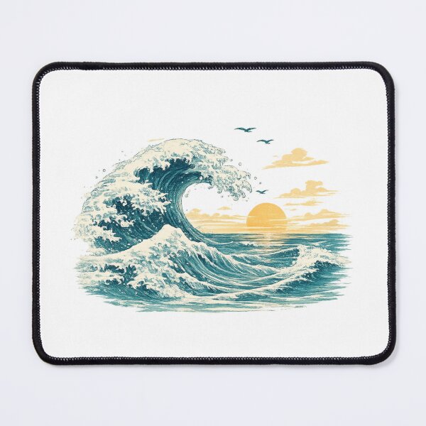 Item preview, Ocean Wave at Sunset designed and sold by KM Design.