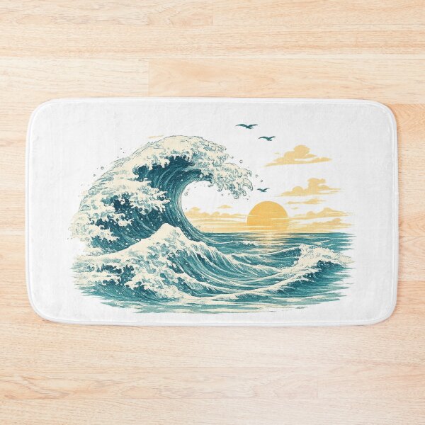 Item preview, Ocean Wave at Sunset designed and sold by KM Design.