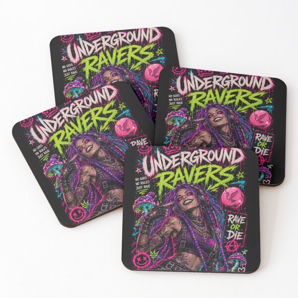 Item preview, Underground Ravers – Neon Rave Revolution designed and sold by UndergroundRavers.