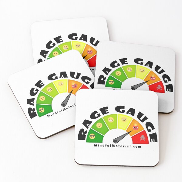 Item preview, Angry Rage Gauge designed and sold by MindfulMotorist.