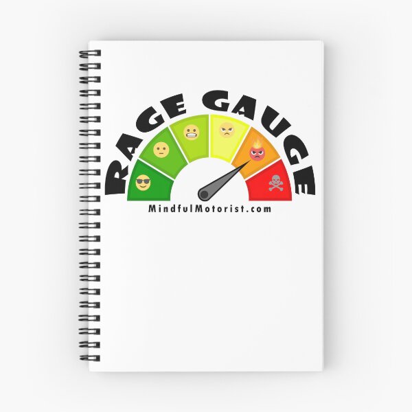 Item preview, Angry Rage Gauge designed and sold by MindfulMotorist.