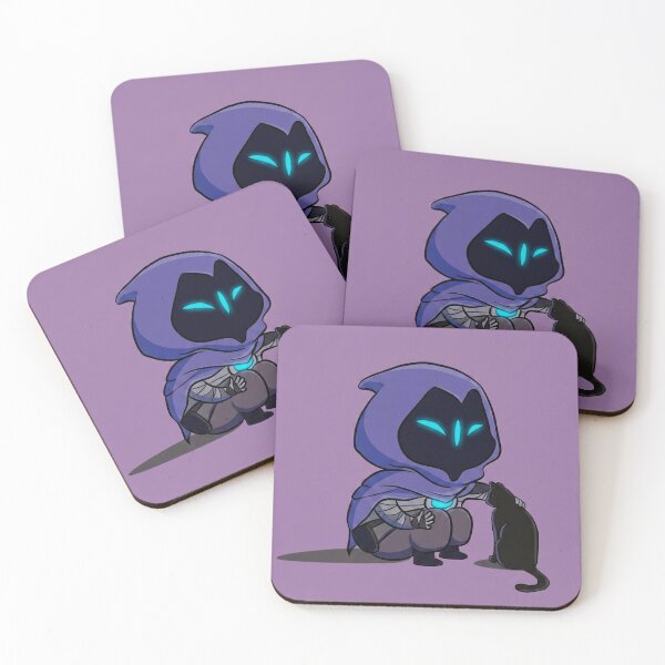 Item preview, Cute Omen and Black Cat Design | Valorant Fan Art designed and sold by martirush.