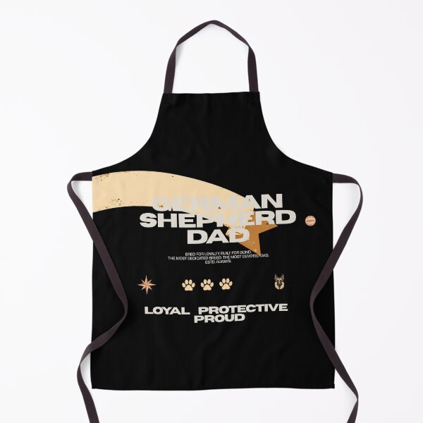 Item preview, German Shepherd Dad Vintage T-Shirt designed and sold by GraphicGlowTeesStore.