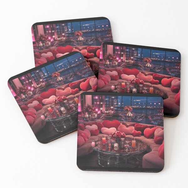 Item preview, Red Heart Pillows & Party Vibe designed and sold by Ihsan Design Trendzz.