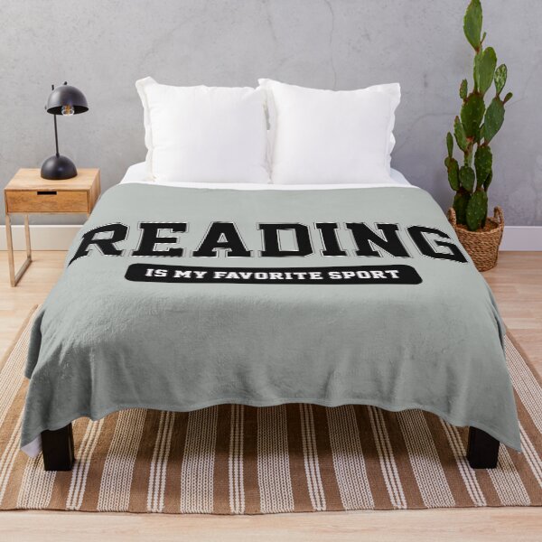 Item preview, reading is my favorite sport | dark designed and sold by DesignsByAND.