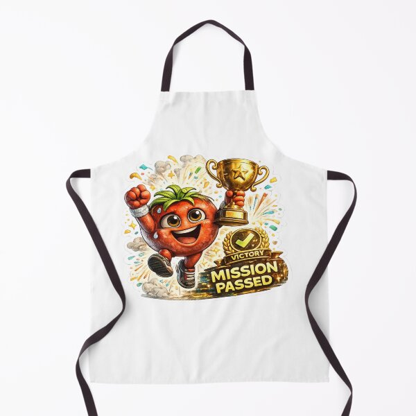 Item preview, Funny Tomato Mission Passed Victory Gaming Meme Sticker designed and sold by Bhinfy.