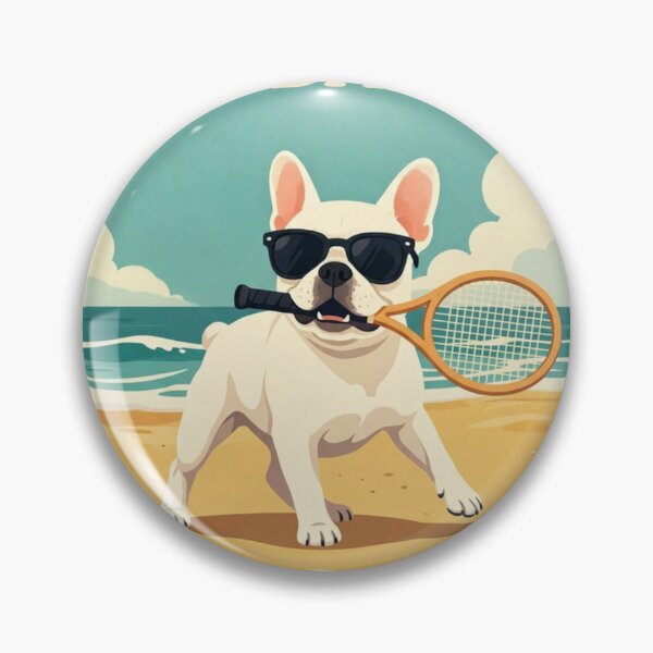 Item preview, White french bulldog designed and sold by Svitlana777.
