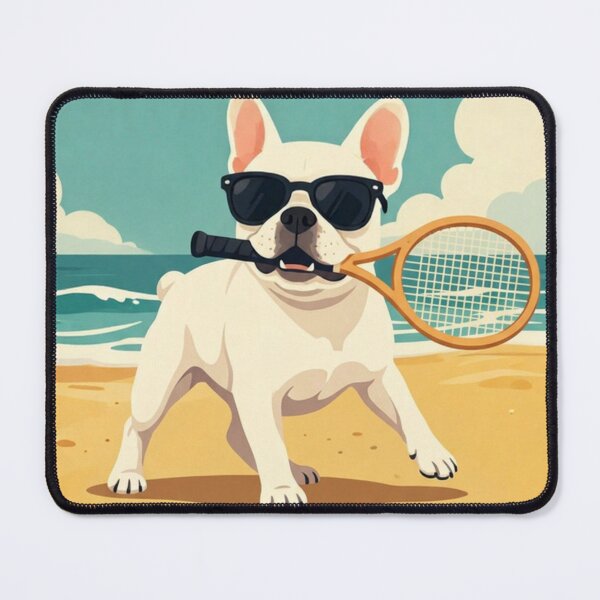 Item preview, White french bulldog designed and sold by Svitlana777.