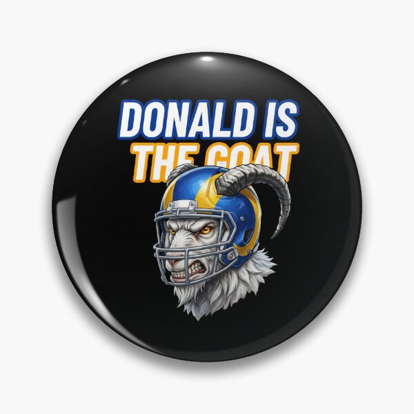 Artikelvorschau, Donald ist der GOAT (Rams DT Legend Fan Grafik) entworfen und verkauft von ThatFootball12.