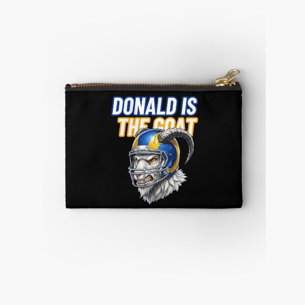 Item preview, Donald is the GOAT Rams DT Legend Fan Graphic designed and sold by ThatFootball12.