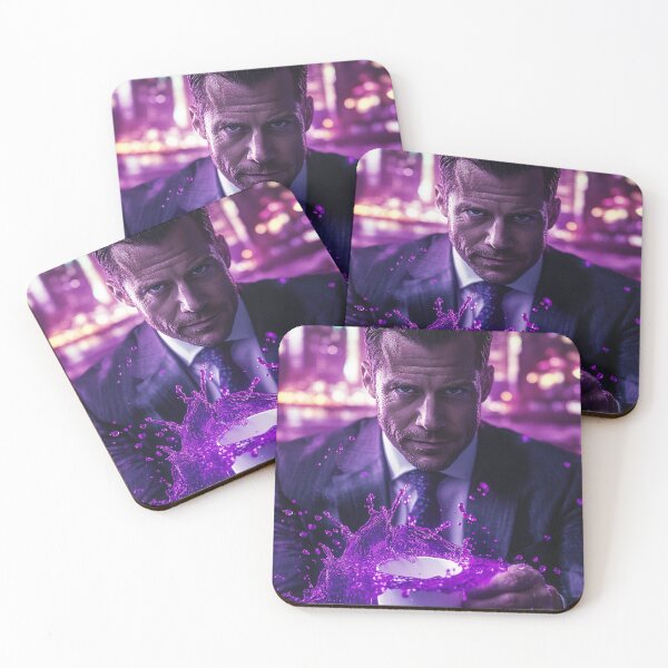 Item preview, Harvey Specter Purple Chemical Splash designed and sold by WockWave.