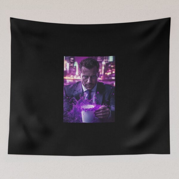 Item preview, Harvey Specter Purple Chemical Splash designed and sold by WockWave.