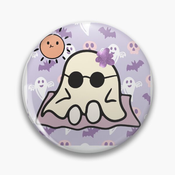 Item preview, Summerween Sunbathing ghost designed and sold by WildWoodlandWitch.