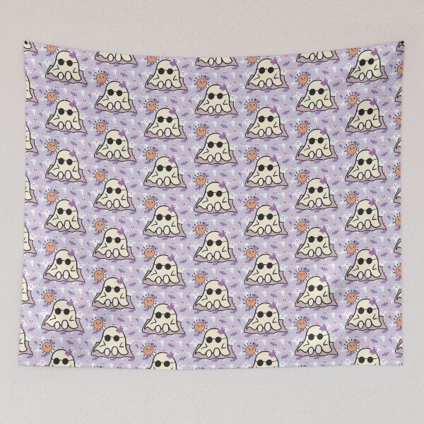 Item preview, Summerween Sunbathing ghost designed and sold by WildWoodlandWitch.