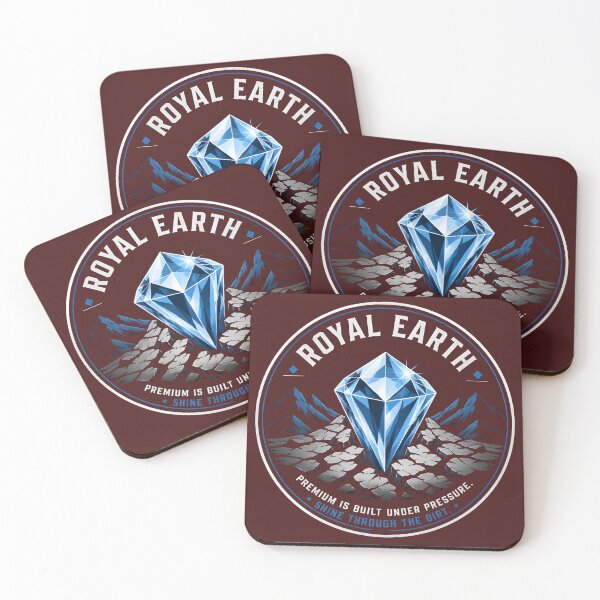 Item preview, Royal Earth Diamond Mountain Shine Emblem designed and sold by RoyalEarthstore.