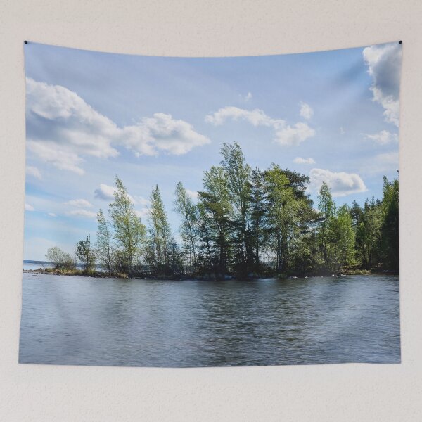 Artikelvorschau, Der See mit einem Wind entworfen und verkauft von Jouko Lehto Photography.