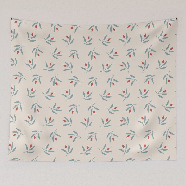 Item preview, Folk Rosehip Sprigs  designed and sold by Kusaka.art.