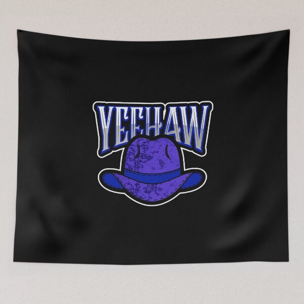 Item preview, Yeehaw Blue Cowboy Hat designed and sold by Sartoris Art.