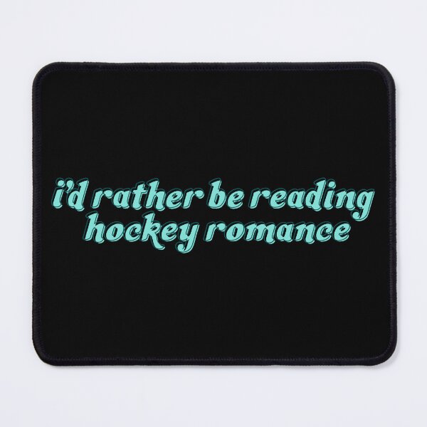 Item preview, i’d rather be reading hockey romance designed and sold by DesignsByAND.