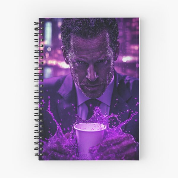 Item preview, Harvey Specter Purple Chemical Splash designed and sold by WockWave.